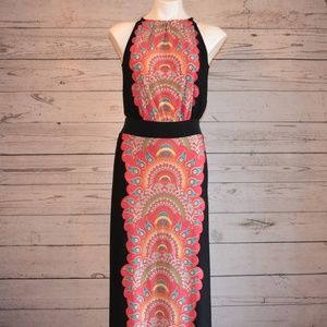 New York & Company Stretch Maxi Dress Boho Size XS